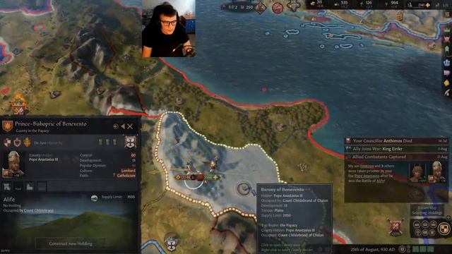 [CK3] Rise from the Ashes #2 The King of Sicily | Crusader kings 3 смотреть онлайн