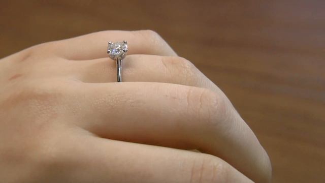 0.80ct Round Brilliant Cut Solitaire Ring смотреть онлайн