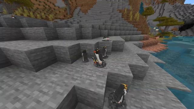 Моб представленный на Minecraft Live пингвин в Майнкрафте#shorts смотреть онлайн