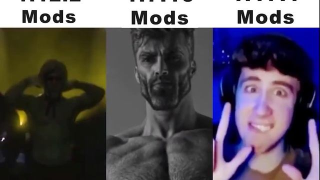 KFC Man Vs Gigachad Vs Femboy Meme Minecraft Mods
