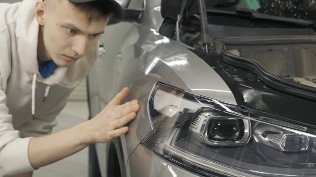 Как наклеить пленку Brontero на крылья Haval F7 смотреть онлайн