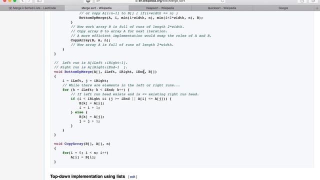 SledgeCast: Solving the problem of merging k sorted lists Part 1 смотреть онлайн