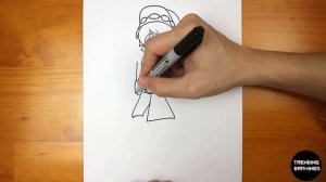 How To Draw N from Murders Drones