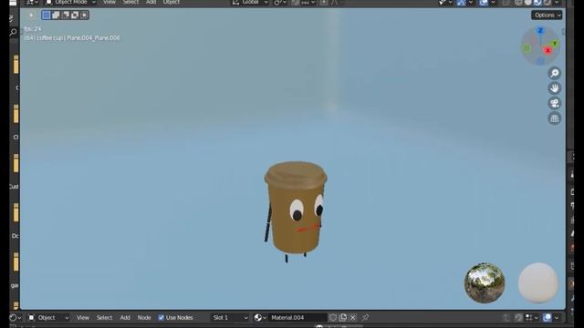 Wake & Brew Blender Animation смотреть онлайн
