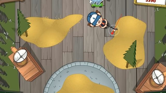 Gravity Falls - Attic Stuff Golf Full Game смотреть онлайн