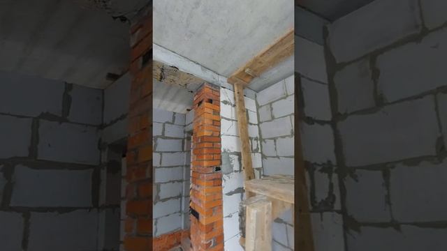 12. Усиление простенка под монолитную перемычку №1