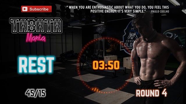 HiiT Workout Song W/ TIMER - 45/15 - NCS & TABATAMANIA