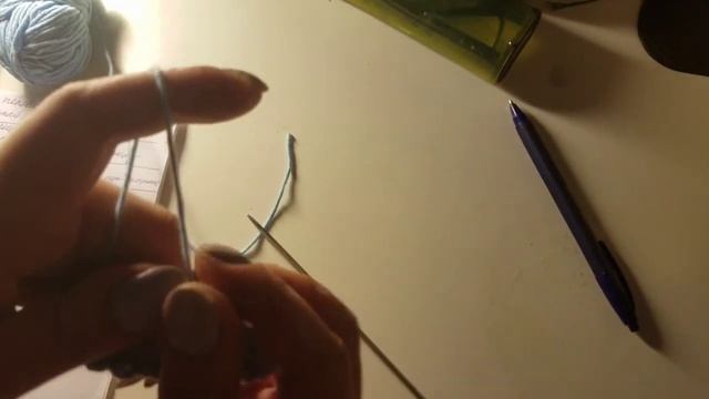 Закрытие лицевых и изнаночных петель . смотреть онлайн
