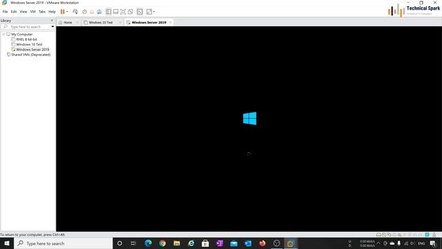 Install Windows Server 2019 on VMWare Workstation смотреть онлайн