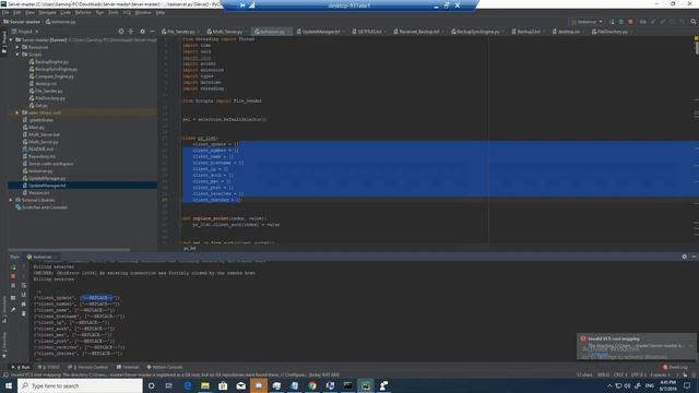 Python Multi-Threaded, Multi-user server смотреть онлайн