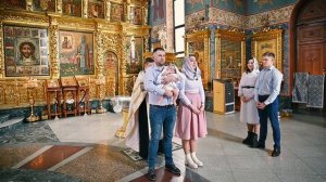 Душевное крещение Елисаветы в Храме преподобной Евфросинии Московской на Нахимовском проспекте