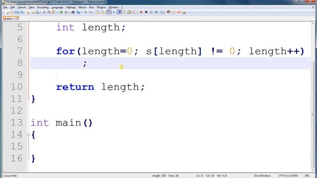 31 String Length Function смотреть онлайн