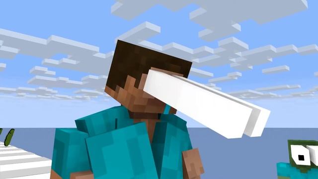 Monster School :Fat 2 Fit If They Can Complete Challenge? Minecraft Animation смотреть онлайн