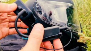 Как закрепить камеру Go Pro на мото шлеме сбоку и подключить микрофон Boya (Как я записываю звук)