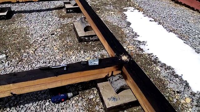 Обвязка из бруса, скрепление бруса смотреть онлайн