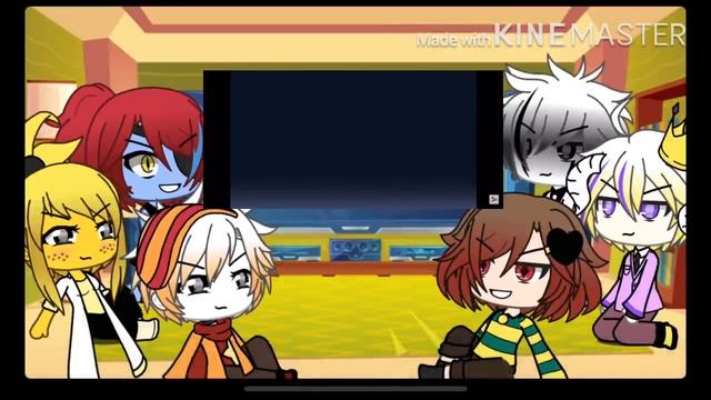 Undertale reacts to Sans Vs Jevil смотреть онлайн