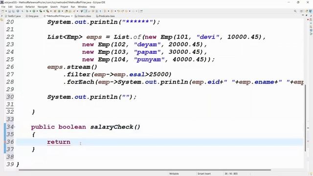 COREJAVA || JAVA-8 FEATURES || Session=11|| Method Reference filter() || Mr. RATAN SIR || 733088669 смотреть онлайн