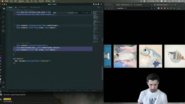 Infinite three.js slider with texture recursion смотреть онлайн