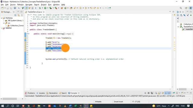 TreeSet Example 5| Java Collection Concept | Core JAVA Basic Concepts смотреть онлайн