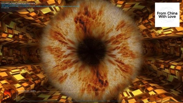 FPS 600 FurMark 3D Colorful RTX 4090 Battle Ax