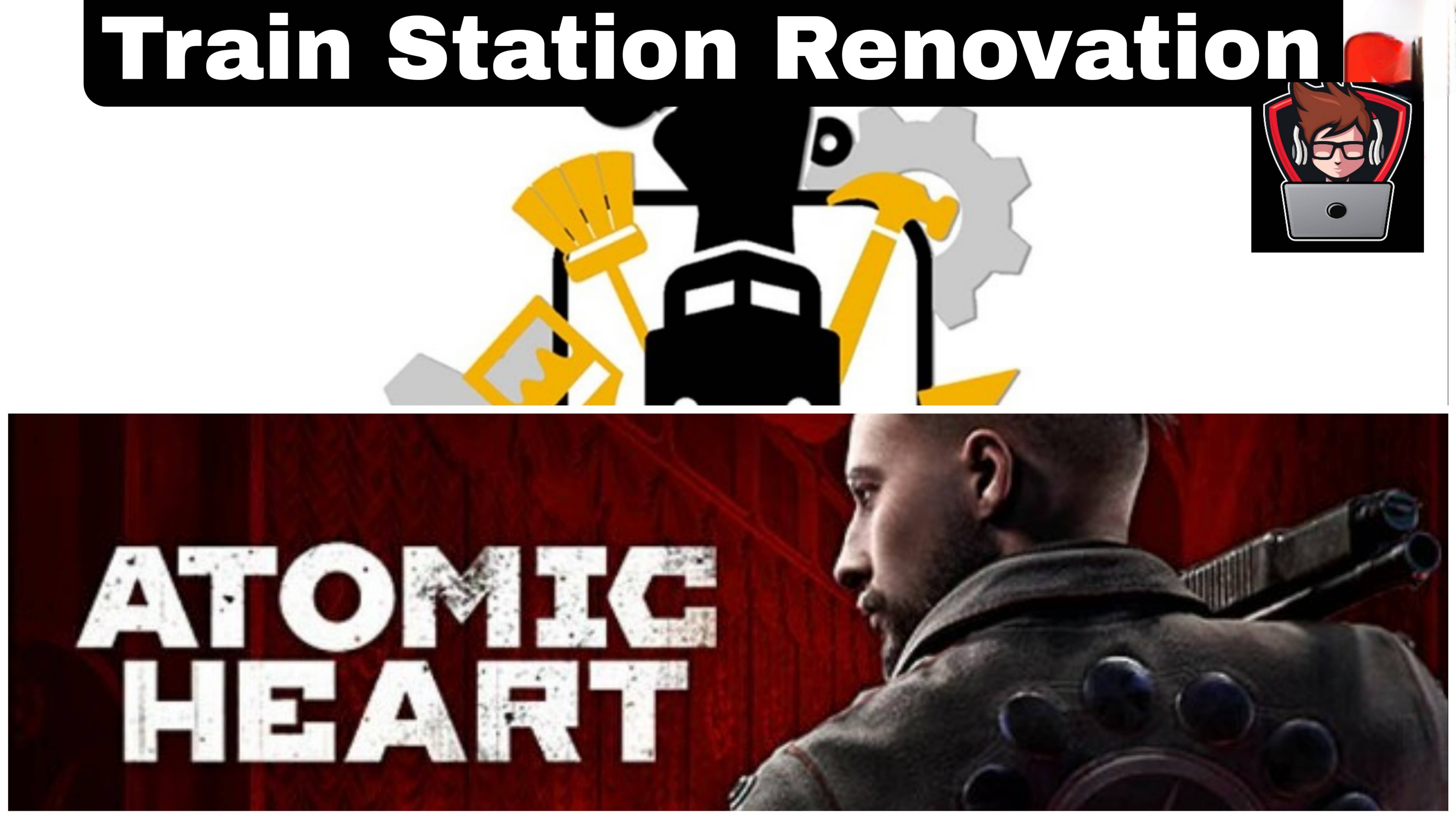 Train Station Renovation и Atomic Heart ► СУБДАЙ стрим ► Стрим смотреть онлайн
