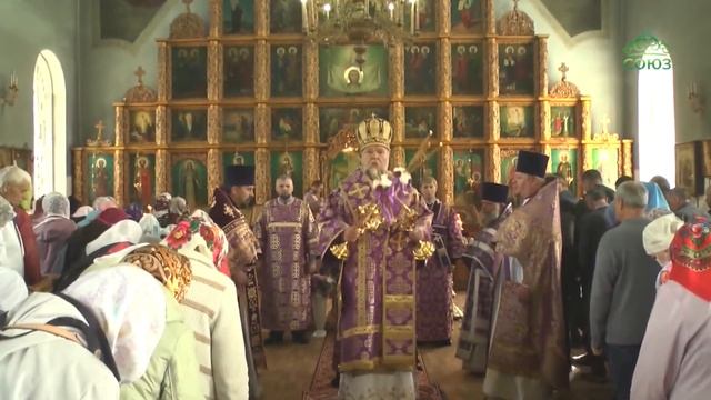 В праздник Воздвижение Креста Господня глава Клинцовской епархии возглавил праздничное торжество смотреть онлайн