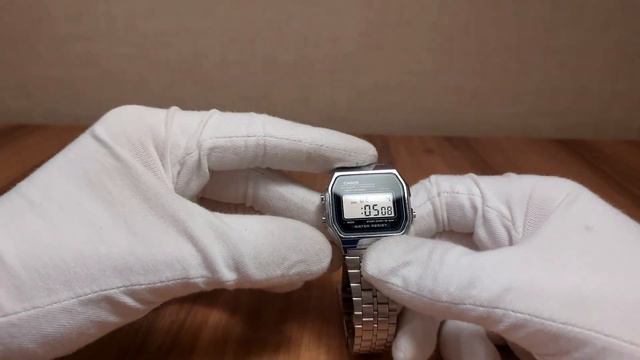 Самые популярные часы Casio! Casio A159WA! Обзор и настройка! смотреть онлайн
