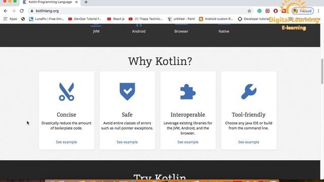 1 Kotlin Basic Introduction | Online Training Download app from below link смотреть онлайн