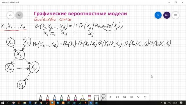 02.01. Графические вероятностные модели. Байесовы сети. смотреть онлайн