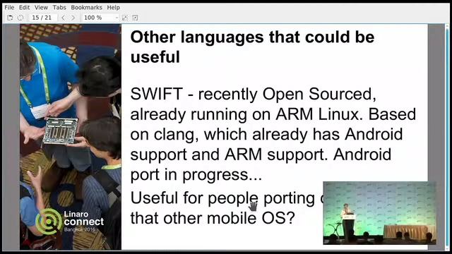 BKK16-407: AOSP Toolchain Evolution and experimental languages on AOSP смотреть онлайн