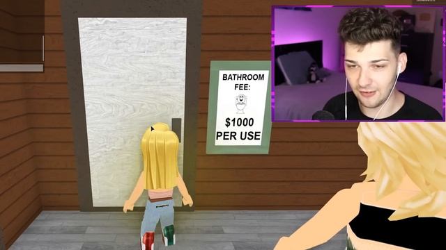 GOLD DIGGER Only Lets RICH PEOPLE In.. The Inside WILL SHOCK YOU! (Roblox) смотреть онлайн