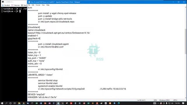 How To Install KVM Server on CentOS 7 Apache Cloud Stack 4.16 смотреть онлайн