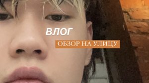 ВЛОГ#5| ОБЗОР НА МОСКОВСКУЮ УЛИЦУ
