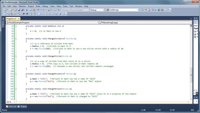 [XNA/C# QT] E05 - Pass By... смотреть онлайн