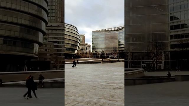 Мэрия Лондона и Тауэрский мост/London City Hall and Tower Bridge London #shorts смотреть онлайн