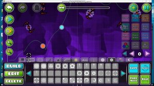 КАК СОЗДАТЬ КРАСИВЫЙ УРОВЕНЬ  В Geometry Dash 1#