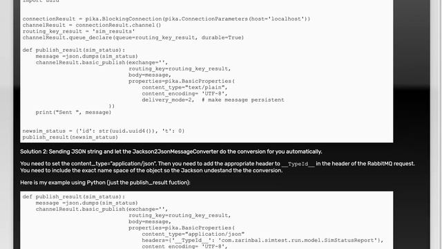 How to deal with JSON message with spring-rabbit in spring boot application? смотреть онлайн