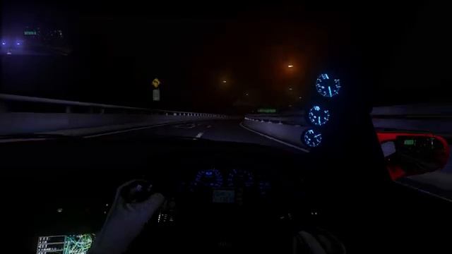 ASSETTO CORSA / Nissan skyline GTR R33 (S3 Wangan) / SHUTO C1 NIGHT, outer loop смотреть онлайн
