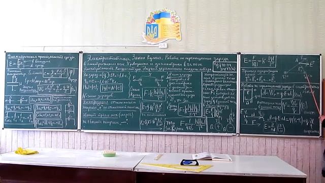 Физика 10 2 Закон Кулона Работа по перемещению заряда в эл поле Конденсаторы смотреть онлайн