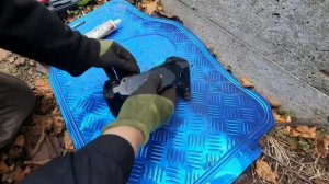 Toyota COROLLA VERSO CUR10L-GRMEYW 2005 год замена передних тормозных дисков и тормозных колодок.