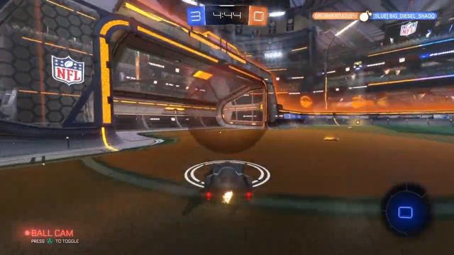 Rocket League epic plays in Gridiron mode with the Batmobile смотреть онлайн