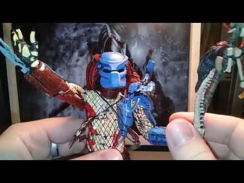 Predator 25th Anniversary figure dark horse by Neca смотреть онлайн