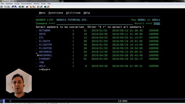 Rexx panels on z/OS - M140 смотреть онлайн