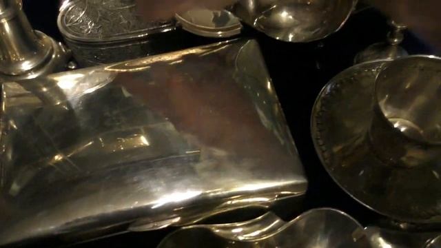 Серебряные пепельница портсигар шкатулка смотреть онлайн