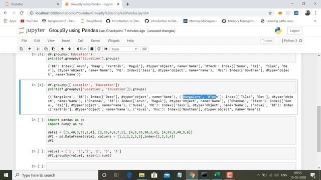 Python Pandas tutorial | GroupBy using Pandas (Part 1) | Python | Pandas смотреть онлайн