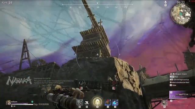 Naraka Bladepoint MATARI Gameplay Grappling Hook Map Traversal смотреть онлайн