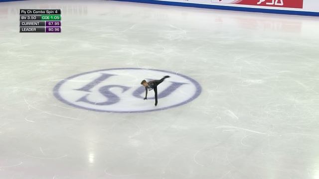 Daniil Samsonov (RUS) | Men Free Skating | ISU GP Finals 2019 | Turin | #JGPFigure