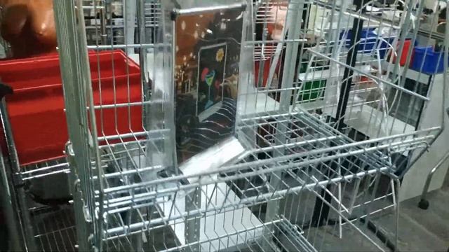 Контейнер разборный сетчатый.mp4 смотреть онлайн