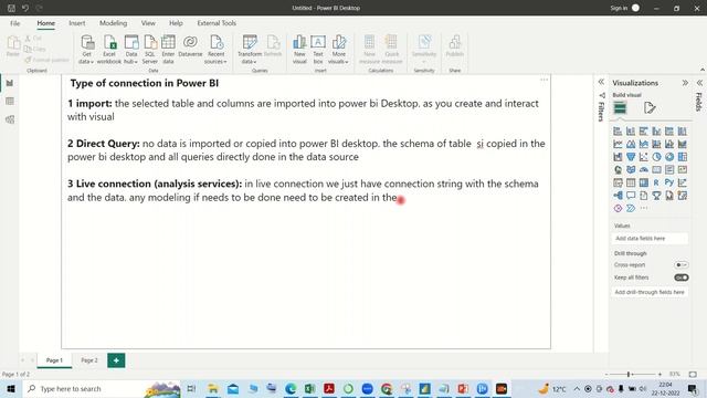 Type of connection Mode in Power Bi смотреть онлайн