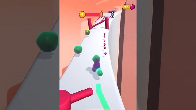 Blob Runner 3D - All Levels Gameplay on Ipad Pro смотреть онлайн